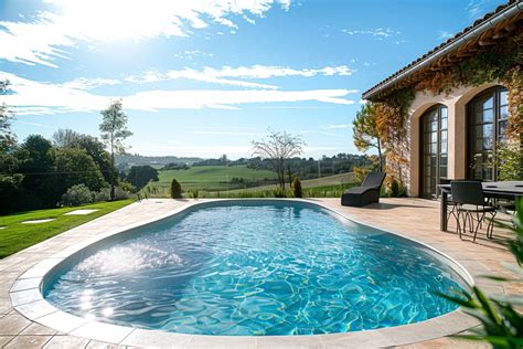 Piscine semi enterrée prix