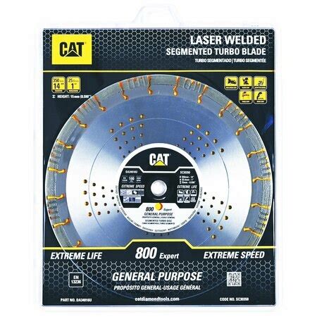 Caterpillar Expert Segmented Laser Welded General Purpose Diamond