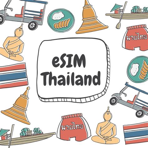 Esim With Dtac Thailand Happy Tourist Sim Days Unlimited