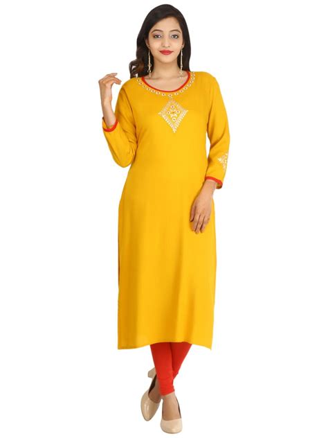 Ethnic Wear Plain Sushil Garments One Piece Printed Pure Cotton Kurti