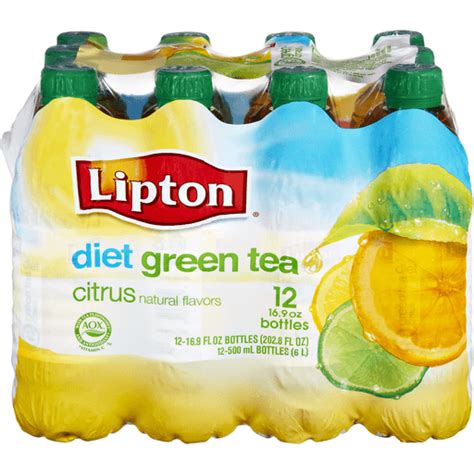 Lipton Diet Green Tea Citrus 169 Fl Oz 12 Count Green Sendiks Food Market