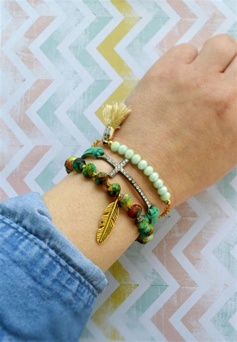 Boho Chic Spring Bracelets