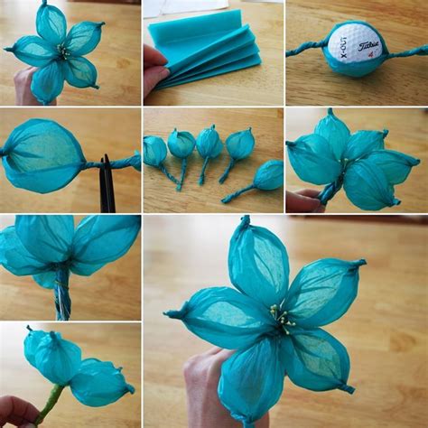 Fun Crafts Made From Tissue Paper