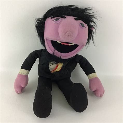 Sesame Street Count Von Count Plush Stuffed 14 Doll Muppet Vintage 90s ...