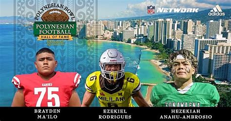 Three new Hawaii prospects selected to play in 2023 Polynesian Bowl