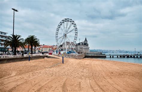 Cityscape In Cascais Portugal Editorial Image Image Of Promenade