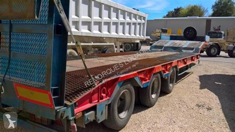 Used Verem Heavy Equipment Transport Semi Trailer Axles N