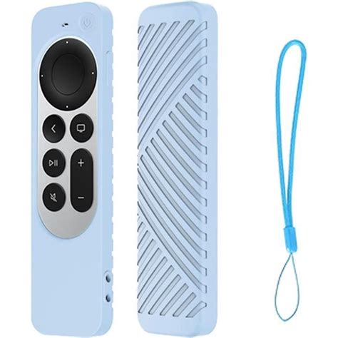 Coque De Protection En Silicone Pour T L Commande Apple Tv Siri