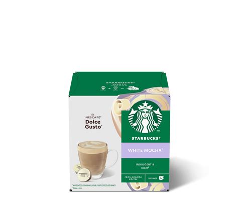 Capsule Caff White Mocha By Nescaf Dolce Gusto Starbucks At Home