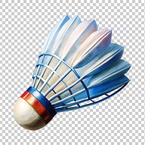 Premium Psd Badminton Shuttlecock On Transparent Background