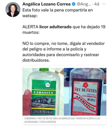 Muertos Por Licor Contaminado Reportan Decesos Por Contaminación