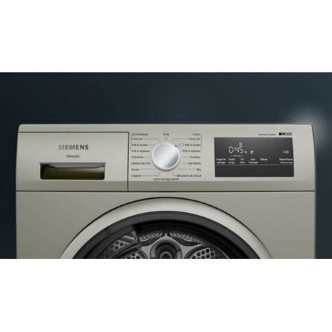 Sèche Linge Siemens Iq300 Wt45hvx1fr Pompe à Chaleur A 8kg Filtre Easyclean Programme