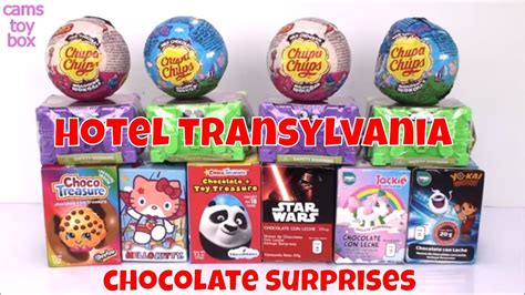 Hotel Transylvania Surprise Chocolate Eggs Chupa Chups Blind Boxes