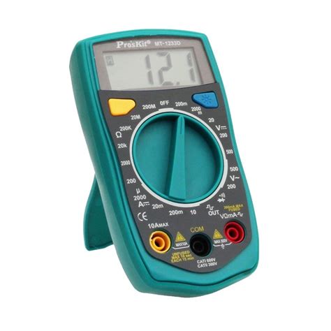 Proskit MT 1233D 3 1 2 Digital Multimeter Multimetros