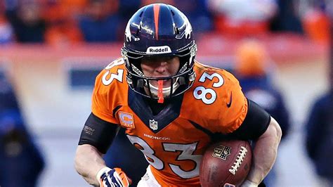 Uni Watch Denver Broncos Wide Receiver Wes Welker Dons Larger Helmet