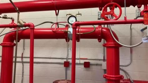 Fm Approved Venturi Type Flow Meter Fmul Approved Fire Pump Test