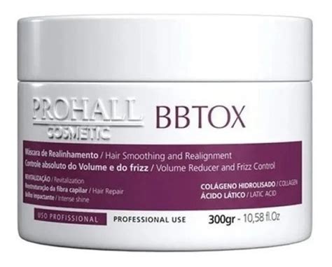 Botox Capilar Max Repair Prohall Gr Mercadolivre