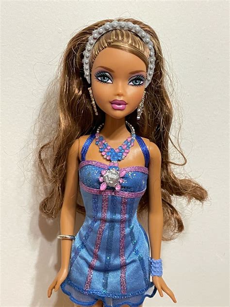 Barbie My Scene Ultra Glam Madison Westley Doll Highlighted Hair W Wig