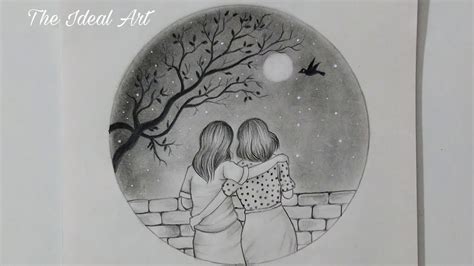 Top 999 Best Friends Drawing Images Amazing Collection Best Friends