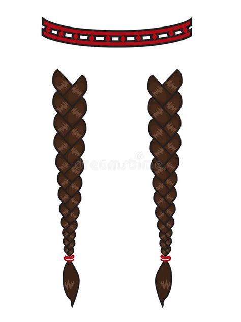 Trenzas Ilustraciones Stock Vectores Y Clipart 4215 Ilustraciones