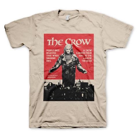 The Crow Movie Poster T Shirt Forbidden Planet