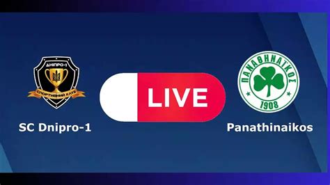 Dnipro Vs Panathinaikos En Live Streaming Champions League Video