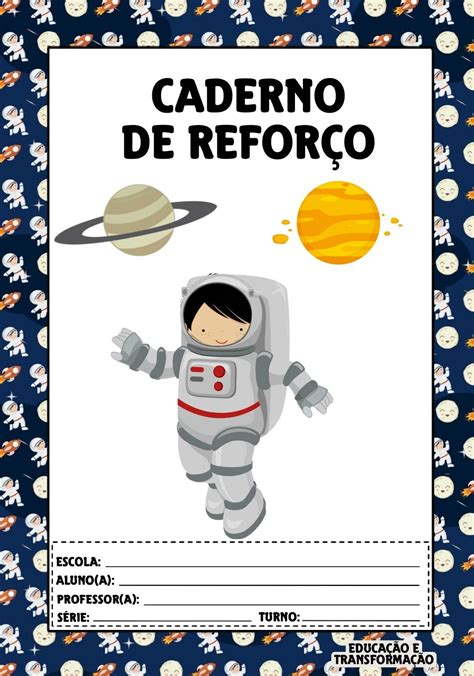 Blog Educa O E Transforma O Capas Pedag Gicas Astronauta Planner