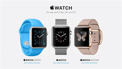 Desvelados Los Modelos Finales Del Apple Watch Y Sus Precios