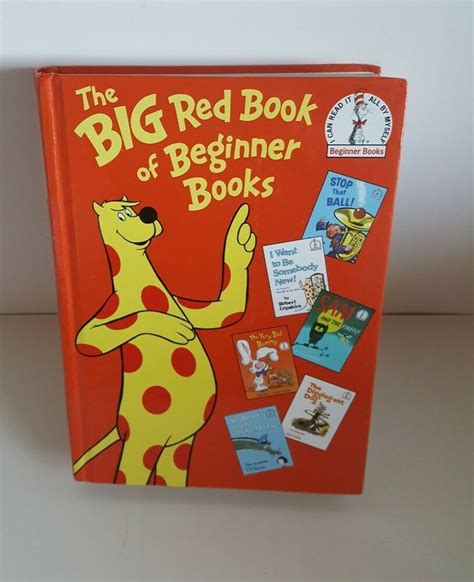 The Big Red Book Of Beginner Books Dr Seuss Beginner Books Beginner