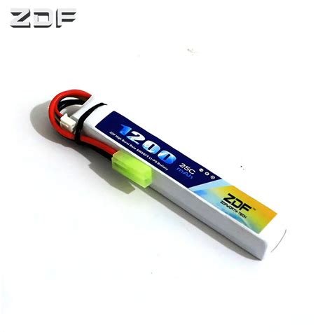 Pcs Zdf High Quality Airsoft Gun Battery S Rc Lipo Battery V