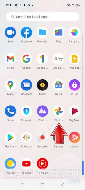 Screenshot Realme C How To Hardreset Info