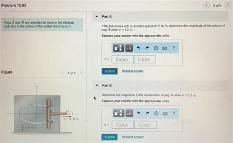 Solved Problem 12 83 Part A Pegs A And B Are Restricted To Chegg