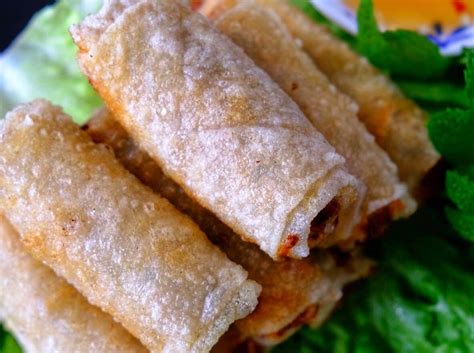 Authentic Vietnamese Fried Spring Rolls Recipe Ch Gi Nourish By Lu