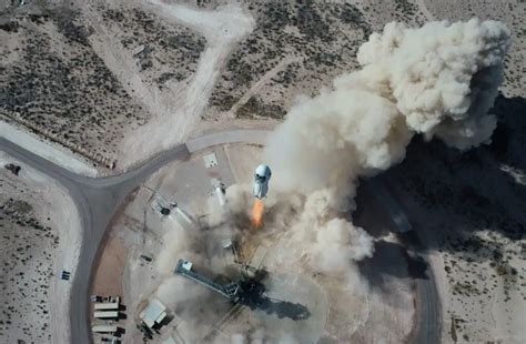 Blue Origin Successfully Completes Its First Human Launch Updated