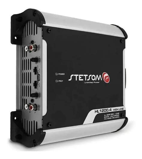 Módulo Stetsom Hl1200 4 1200w Rms 2 Ohms 4 Canais Digital Mercado Livre