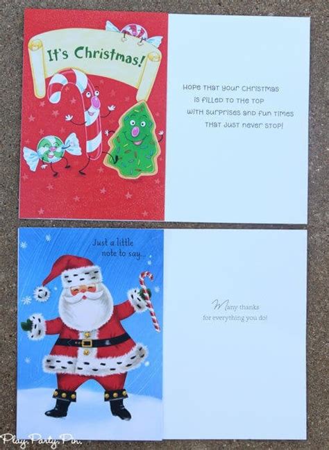 Christmas Party Games Using Christmas Cards