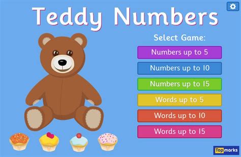 Teddy Numbers Counting Game From Topmarks Learn To Count Math Games