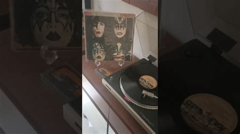 Kiss Shorts Rock Turntable Disco Longplay Vinil Lp Vinyl Toca