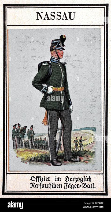 Deutsche Uniformen Des Jahrhunderts Wache Infanterie Offizier