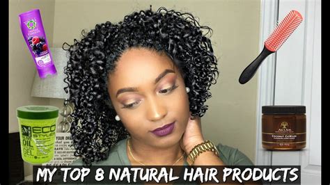 My Top 8 Natural Hair Products Youtube