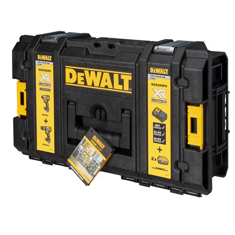 DeWALT DCK266P2 GB 18V XR Compact Hammer Drill And Impact Driver Kit