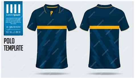 Premium Vector Polo Shirt Template Design