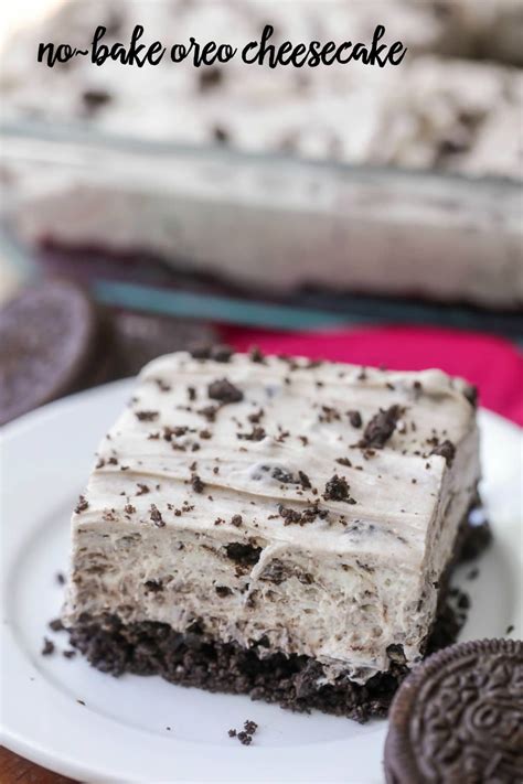 No Bake Oreo Cheesecake