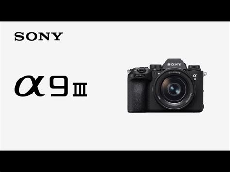 Sony A Iii Global Shutter Mpx Rafale I S Vid O K P Et