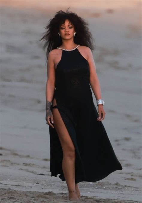 Rihanna Chanel Photo Shoot On Malibu Beach 12162022 • Celebmafia