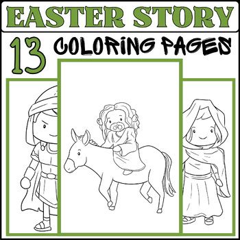 THE STORY OF EASTER coloring pages for kids, EASTER coloring pages, MORNING WORK