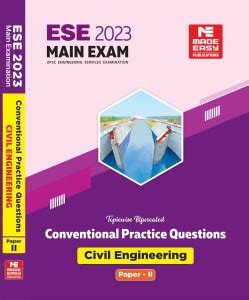 ESE 2023 Mains Examination Practice Book Civil Engineering