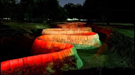 Andy Goldsworthy Leaves In River