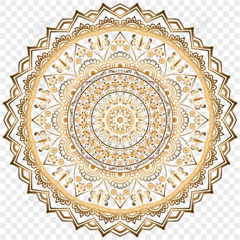 Luxury Mandala Ornamental Design In Gold Color Luxury Mandala Mandala