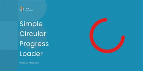 Simple Circular Progress Loader Figma